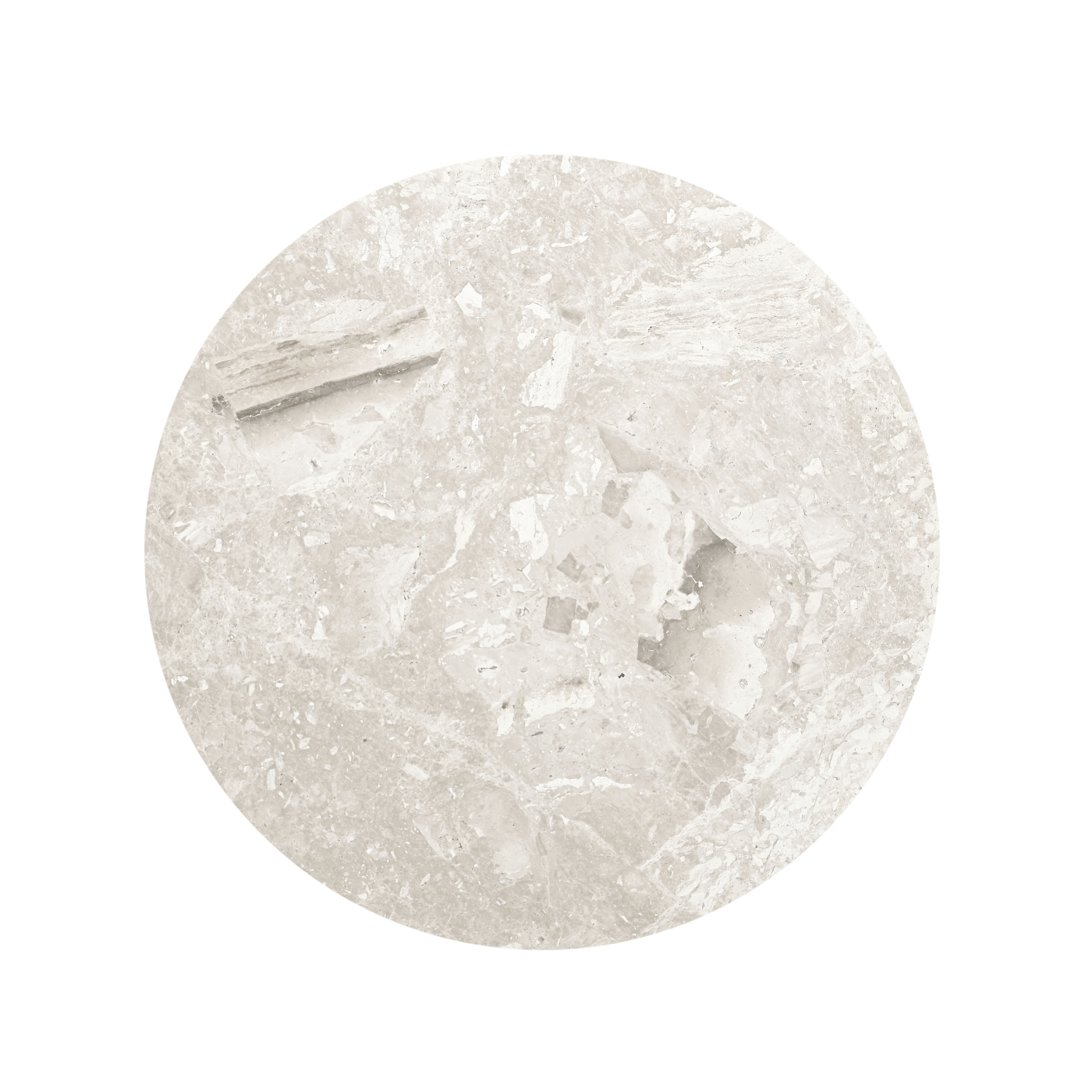 Guinevere 40 X 15 inch Cream / Brass Coffee Table